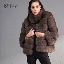 Us 589 60 Bffur Women Fur Coat Fox Fur Genuine Leather Fur Jacket Bffur Coat Genuine Jacket Leather Women