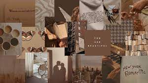 I hope that it's okay if i request from you again (i really liked the shera wallpaper that you made) it would be awesome if you could maybe make a gravity falls wallpaper? Aesthetic Neutral Collages Brown And Cream Nyc Beautiful In 2021 Wallpaper Notebook Desktop Wallpaper Art Cute Desktop Wallpaper