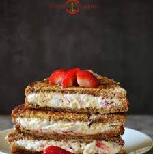 Ihop Copycat French Toast With Cream Cheese Strawberry Filling Foodies Terminal