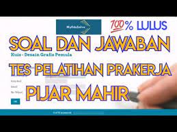 Jawaban desain grafis 2020 smk namun pada artikel sebelumnya hanya ada 25 soal. Bocoran Soal Dan Jawaban Tes Pelatihan Prakerja Pijar Mahir Desain Grafis Pemula Youtube