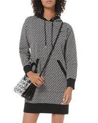 Find great deals on michael kors at kohl's today! Michael Michael Kors Logo Lettered Cotton Terry Hoodie Dress Michael Kors Women S Clothing Bloomingdale S Hoodie Dress Clothes For Women Dresses