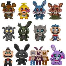 ‎the highly anticipated sequel to the bestselling five nights at freddy's: Five Nights At Freddy S The Twisted Ones Mystery Minis Gs Exclusive Blind Box Display Of 12 Units Popcultcha