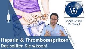 Hallo ich muss seit ein paar tagen thrombosespritzen nehmen, habe aber wirkliche panische angst vor spritzen und mir tut es auch immer wieder sehr weh. Blutverdunner Heparin So Wichtig Gefahrlich Sind Thrombosespritzen Thrombose Thrombozytopenie Youtube