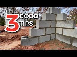 142 3 Great Tips For Block Work Build A Foundation Youtube House Construction Plan Building Block Walls