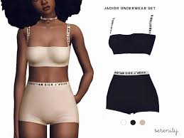 Serenity J Adior Underwear Set Sorry For The Wait I Was