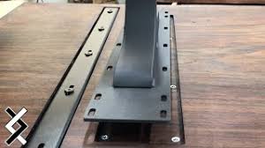 Then, you can just flip the table over and it will be ready to use. How To Attach Table Legs Diy Tips And Tricks Youtube