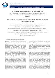 Diogo martins (lisboa, 1 de março de 1992) é um actor português. Pdf A Arte De Tecer Tarrafas De Pesca Em Um Municipio Da Regiao Semiarida De Pernambuco Brasil The Craft Of Hand Weaving Cast Nets In The Semiarid Region Of Pernambuco Brazil