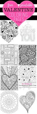 Slide your crayons on valentines printables for mother, dad and teachers of real floral valentines coloring pages for kids to print. Free Valentine Coloring Pages U Create