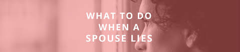 A few months later he told me he had wanted me since he first saw me. What To Do When A Spouse Lies Symbis Assessment