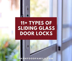 For others, it's just a door to a place filled with stuff that needs to be s. 11 Different Types Of Sliding Glass Door Locks With Pictures
