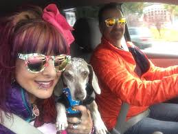 My manager ( phil) Phil Nimmo and agent (TruMan) Truman Trumie (Dirt Doxie)  taking me to the airport. Heading to Tennessee for a guest speaking gig at  Pistol ultras. I will be