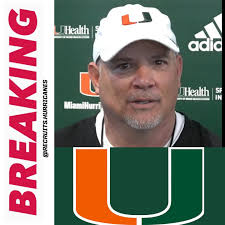 BREAKING: Miami parts ways with DC Lance Guidry. LETS GOOOOO