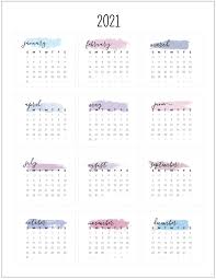 Here are the 2021 printable calendars Free Printable Miniature Monthly 2021 Calendar Planner Stickers In 2021 Free Printable Planner Stickers Free Printable Monthly Planner Planner Printables Free