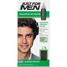 Just For Men Shampoo In Color Gray Hair Coloring For Men Just For Men Shampoo Men Hair Color Just For Men