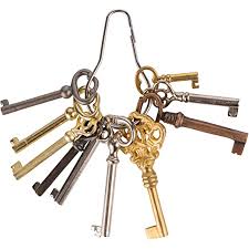 Put simply, a skeleton key is a type of key that can open a number of different types of locks. Skeleton Keys 2 Pack Amazon Com
