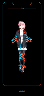 Anime character wallpaper, darling in the franxx, zero two, hiro. Zero Two Iphone Xs Max Wallpaper