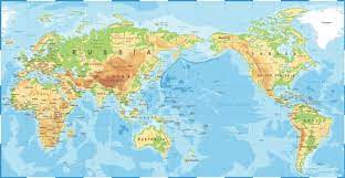 As feições da superfície da terra podem ser representadas de várias maneiras. Nueva Zelanda Tambien Puede Estar En El Centro Del Mundo Verne El Pais