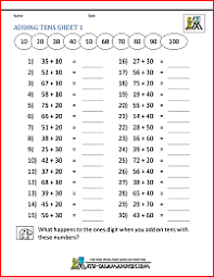 Addition and subtraction coloring pages. Third Grade Addition Worksheets