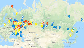 All regions, cities, roads, streets and buildings satellite view. Russian Protesters Rally In Support Of Jailed Opposition Leader Alexey Navalny Global Voices