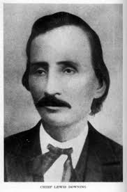 Chief Lewis Downing and Chief Charles Thompson (Oochalata.)