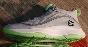 Don't miss the rare chance! Under Armour Curry Grey Green Release Date Nice Kicks