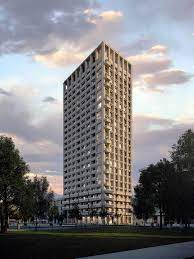 Ridders vechten om antwerpen in het rivierenhof. Zicht Skyline Europe