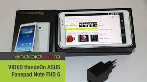 Asus Fonepad Note FHD6 HandsOn ...