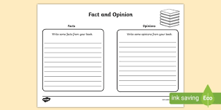 Facts are statements that are either backed up directly by evidence or where evidence can easily be retrieved to prove it. Fact And Opinion Comprehension Worksheet Teacher Made