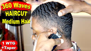 A wave haircut is one of the most popular hairstyles for black men to add a dynamic element to their overall look. 360 Waves Haircut 1 Wtg Taper Fade On Sides Youtube