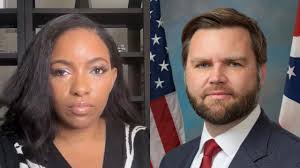 Jasmine Crockett isn't cracking under pressure and Jasmine Crockett said  she won't be distracted by Vance remarks.