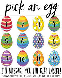 Spring Easter Game Order And Pick A Number Mary Kay Games Mary Kay Marketing Mary Kay Business