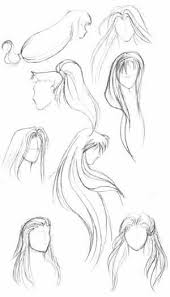 Tuto How To Draw Heads And Hair How To Draw Hair Cool Drawings Drawing People
