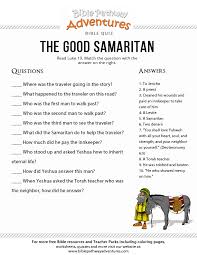 Maybe you would like to learn more about one of these? The Good Samaritan Bible Pathway Adventures