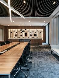 Aksa Acrylic Hq By Escapefromsofa Office Buildings Meeting Room Design Conference Room Design Modern Office Interiors