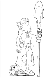 Wakfu coloring pages sketch coloring page source : Ruel Stroud From Wakfu Coloring Page