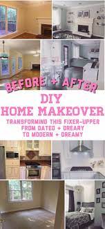 Before And After Home Renovation Decor Makeovers Home Makeover On A Budget Diy Renovation Ideas Chea Cheap Renovations Trendy Home Decor Budget Kitchen Remodel