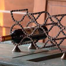 Bike Chain Wine Rack Welding Projects Welding Art Bike Chain