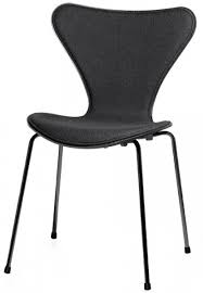 Sitzfläche und lehne bestehen aus einem holzteil, das auf ein element aus. 3107 Stuhl Mit Frontpolsterung Von Arne Jacobsen I Fritz Hansen 3107 Serie Markanto