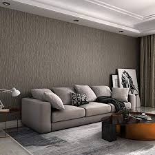 When you're looking to refresh your bedroom style, you're sure to find just what you're after with our huge range of bedroom wallpaper. Jjlezl Dark Brown Sofa Background Wall Wallpaper Plain Solid Color Imitation Yarn Fine Vertical Stripes Wallpaper Bedroom Living Room Buy Online At Best Price In Uae Amazon Ae