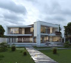 ویلا مدرن مشکین دشت جناب اسلامی 400 متر مربع ویلا 1000 Modern Villa Design Villa Design House Styles