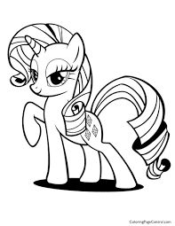 Rarity Coloring Page My Little Pony Coloring My Little Pony Rarity My Little Pony Twilight