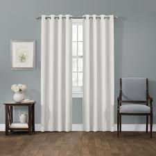 Smart Curtains Ultimate Light Blocker Sheridan 100 Blackout Window Panel White Paneling Curtains Panel Curtains
