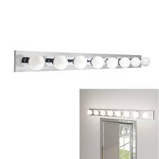 So simple and modern, i love it. Epiphany 8 Light 48 Inch Hollywood Style Makeup Salon Bathroom Vanity Strip Light Bar Makeup Salon Chr Bar Lighting Bathroom Lighting 48 Inch Bathroom Vanity