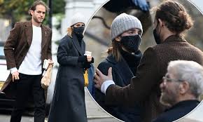Emma watson's lifestyle in 2020. Emma Watson Makes A Rare Appearance With Her Boyfriend Leo Robinton Daily Mail Online