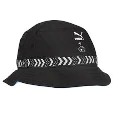 Puma Sonic Bucket Hat Little Kid Big Kid Black Boys Bucket Hats