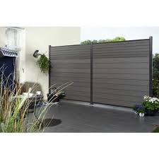 Traumgarten System Wpc Classic Zaun Set Trennwand Garten Traumgarten Garten