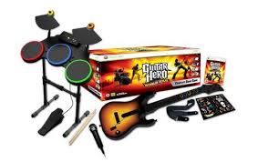 Guitar hero world tour (initially referred to as guitar hero iv or guitar hero iv: Guitar Hero World Tour Complete Band Game Uk Import Amazon De Games