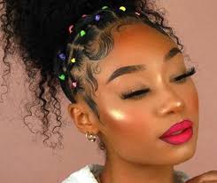 Wavy, straight, and slightly curly. 15 Rubber Band Hairstyles Getting Everyone Crazy African Vibes Magazine