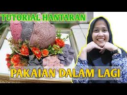 Jadi kalian bisa dengan gampang mengikuti atau mempraktekkan cara membuat. Cara Membuat Hantaran Dari Pakaian Dalam Hantaran Nikah
