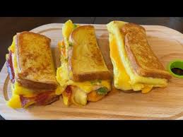 One Pan Egg Toast Three Ways Korean Style French Toast Omelette Breakfast Egg Recipes Youtube